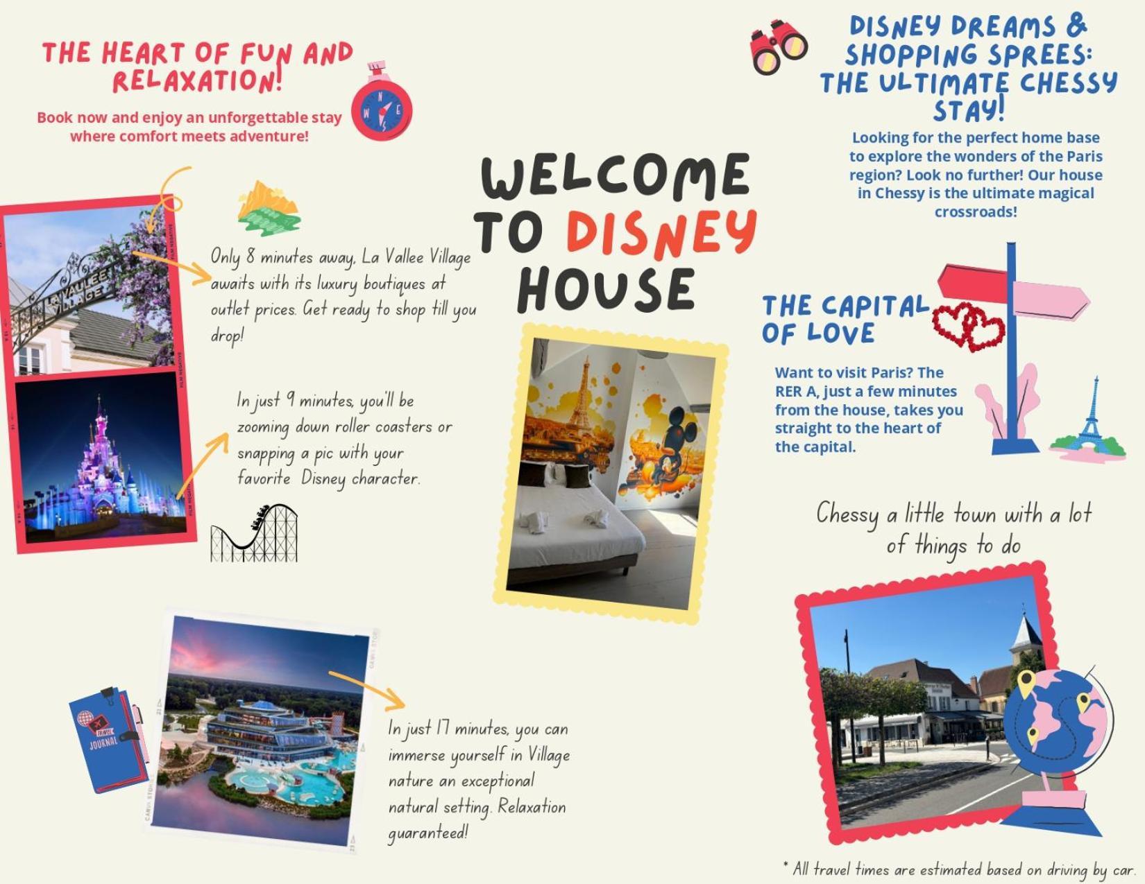 Disney House Chessy  Exterior foto